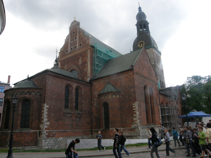 Katedrála v Rize, Lotyšsko
